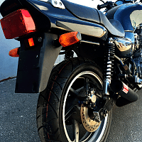 Мотоцикл HONDA CB 750-2 RC42-100636 1994 г.в. - вид спереди и сбоку