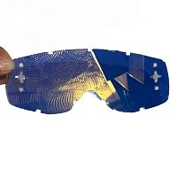 картинка Линза сменная SCOTT Hustle MX SGL WKS/OTG blue chrome SC-218814-282 от магазина moto-bazar61.ru