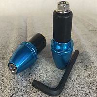 картинка Грузики руля EMGO ANTI-VIBRATION BAR END B0 BLUE 23-96473 от магазина moto-bazar61.ru