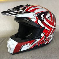 картинка Шлем кросс ALLTOP MX-1 white/red M AP-867-whitered от магазина moto-bazar61.ru