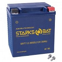 картинка АКБ STARKSBAT YT S 12-30 (YIX30L-BS) 13740 от магазина moto-bazar61.ru