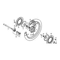 картинка Шайба привода спидометра HONDA 44680-ML7-000 от магазина moto-bazar61.ru