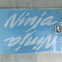 картинка Наклейки CRAZY IRON KAWASAKI NINJA VER.1 white 13608 от магазина moto-bazar61.ru