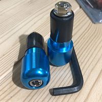 картинка Грузики руля EMGO ANTI-VIBRATION BAR END C BLUE 23-96433 от магазина moto-bazar61.ru