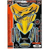 картинка Наклейка на бак MOTOGRAFIX YAMAHA YELLOW TY010Y от магазина moto-bazar61.ru
