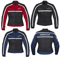 картинка Куртка ALPINESTARS текст. STELLA BREEZE blk/red S 13707 S от магазина moto-bazar61.ru