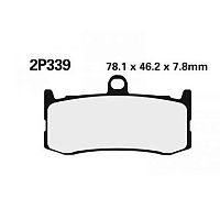 картинка Тормозные колодки Nissin 2P-339ST от магазина moto-bazar61.ru