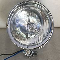 картинка Фара Indian 115mm (4 1/2") хром 222-069 от магазина moto-bazar61.ru