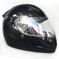 Шлем VEGA HD188 matt black XS 15461 фото вид спереди | Moto-Bazar